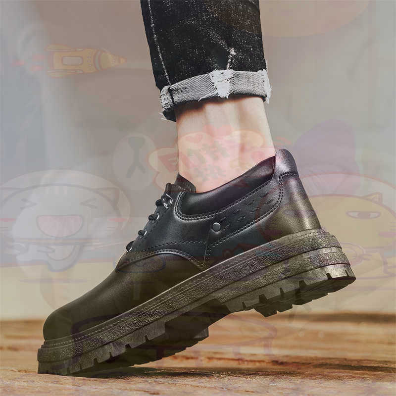 Dark Natural Leather Fashion T - огляд і ціна Formal Men Daily Wear Footwear