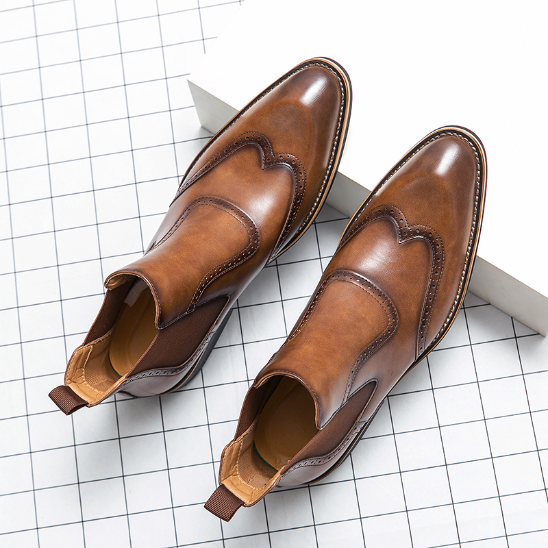 British style mens fashion che - огляд і ціна Men Formal Wear With Boots