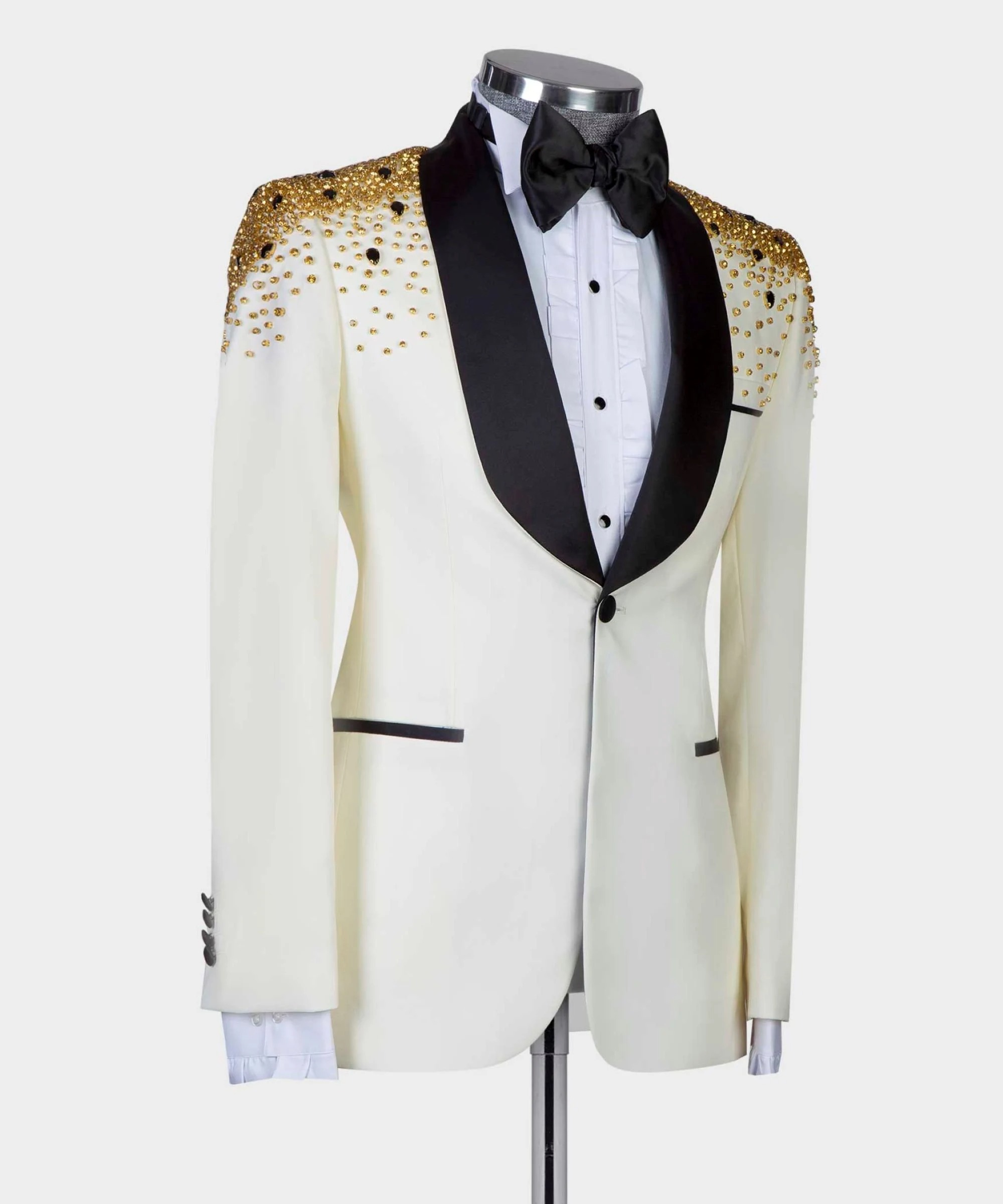Man Luxury Crystals Beaded Sui - огляд і ціна Men Formal Wear Modern