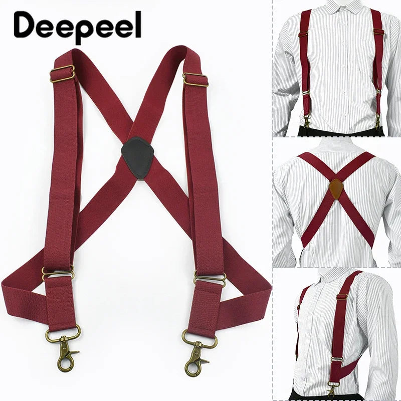 1Pc 3.5cm Wide Men Suspenders  - огляд і ціна Men'S Formal Wear With Suspenders