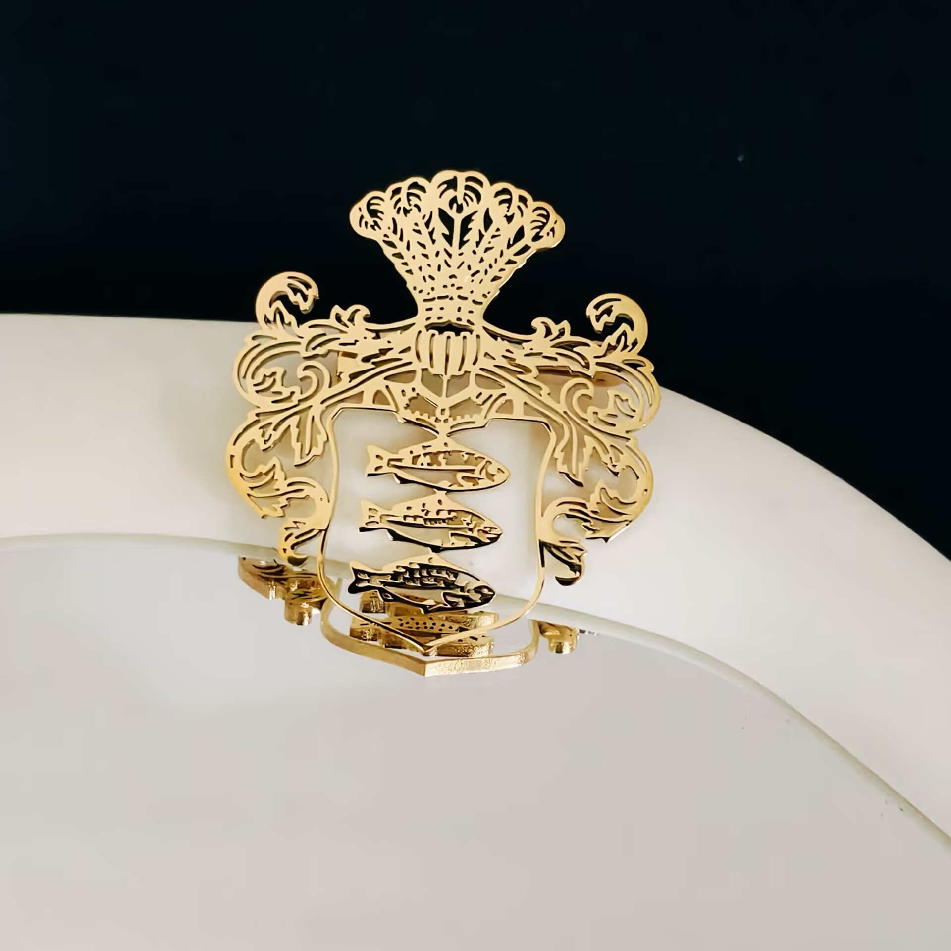 Custom Stainless Steel Brooch  - огляд і ціна Tuxedo Lapel Pin