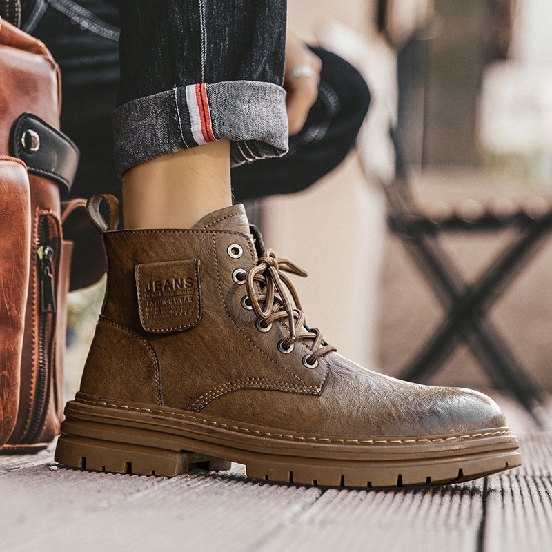 Autumn and Winter warm Men's B - огляд і ціна Men Formal Wear With Boots